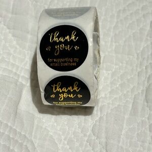 Thank You Stickers Roll